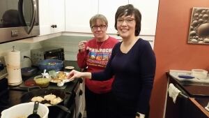 Lynda Trono and Nicoline Guerrier