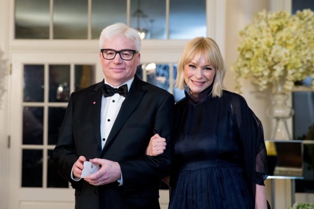 Mike Myers and his wife Kelly