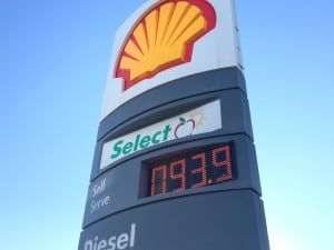 Gas Prices Calgary March 10, 2016