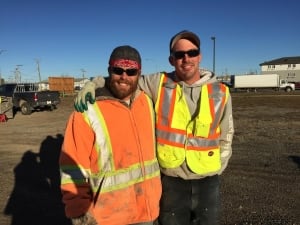 Workers in Fort St John