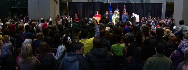 Newcomer welcome ceremony