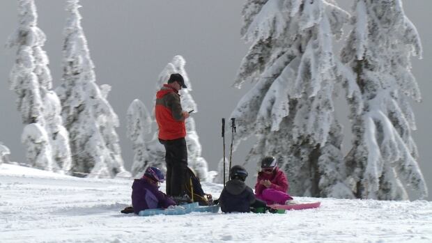 Spring skiing