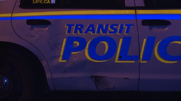 TRANSIT POLICE HITS MOTORBIKE