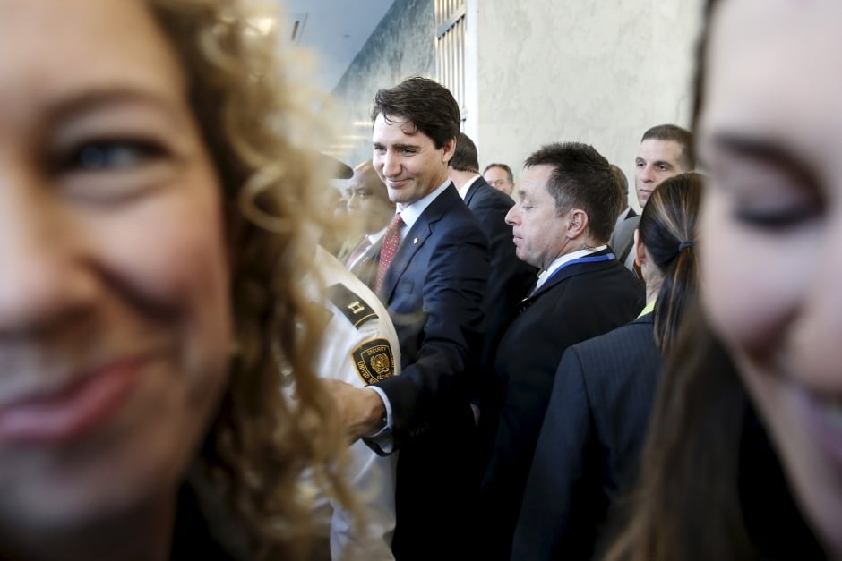 WIP UN-CANADA PM Justin Trudeau in NYC March 16 2016
