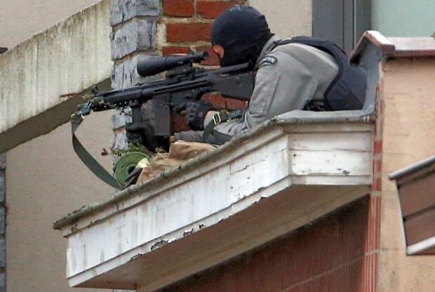 Belgium anti-terror raid police