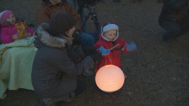 boy lantern