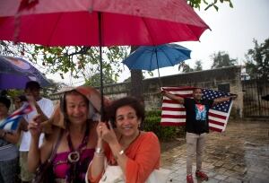APTOPIX Cuba Obama