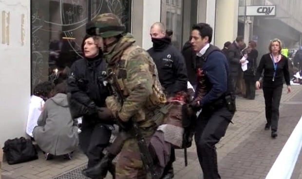 BELGIUM BRUSSELS METRO EXPLOSION