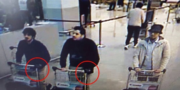 Brussels airport bombing suspects