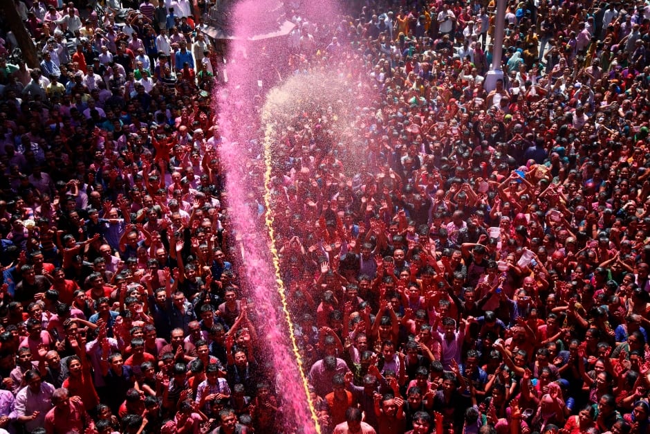 India Holi Festival 2016 Ahmadabad March 23