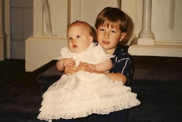 Michael Dunahee and sister Caitlin