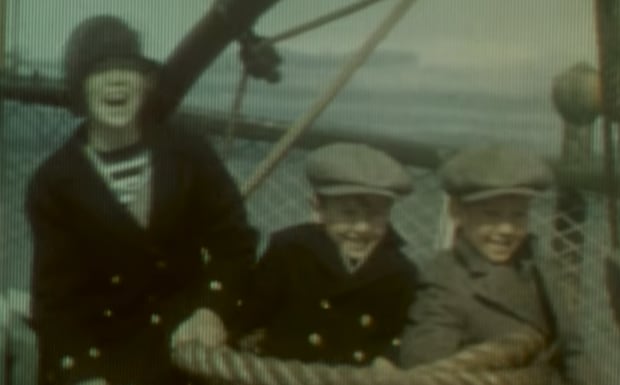 Image from Quebec film footage dating back to 1929