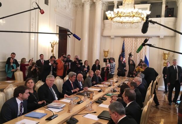 Foreign affairs meeting , Moscow Russia March 24, 2016