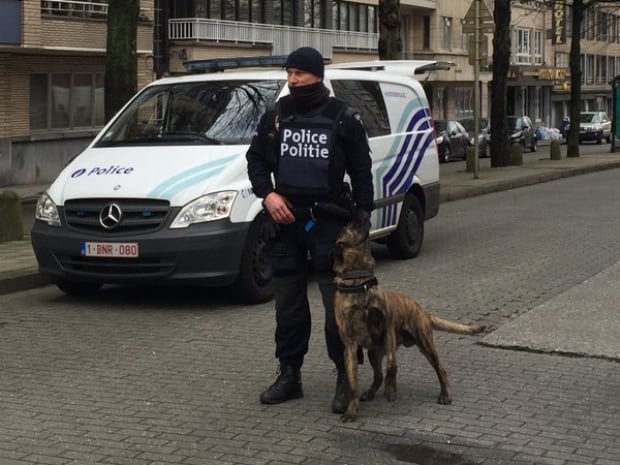 Police operation Brussels Friday