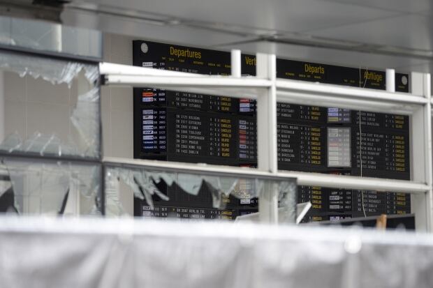 Belgium airport terminal bomb