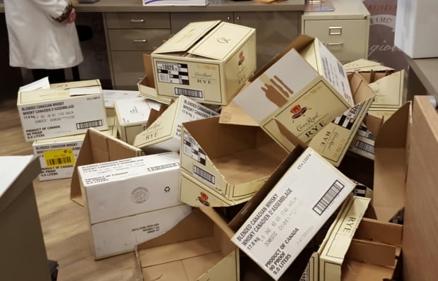 Crown Royal boxes sell out in minutes at Burnaby B.C. Liquor Store