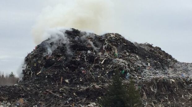 Kentville dump fire