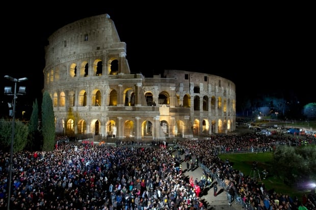 Italy Pope Good Friday