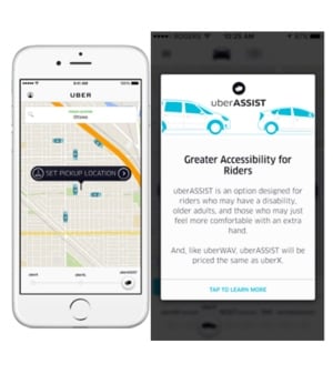 screenshot uber assist