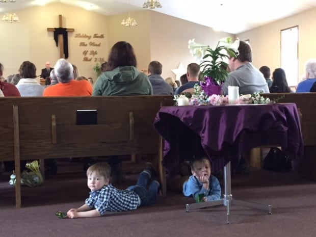 Chase Martens, Austin church service