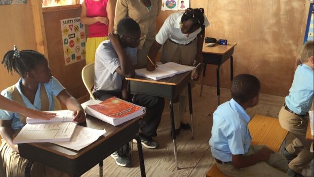 Peter and Gaelle's classroom