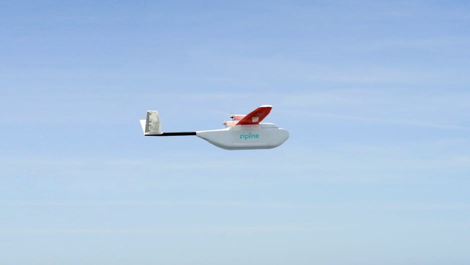 A San Francisco-based drone delivery company, Zipline International Inc., says it will be making its first delivery of blood and medicine in Rwanda this summer.