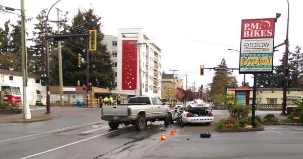 Langford RCMP collision