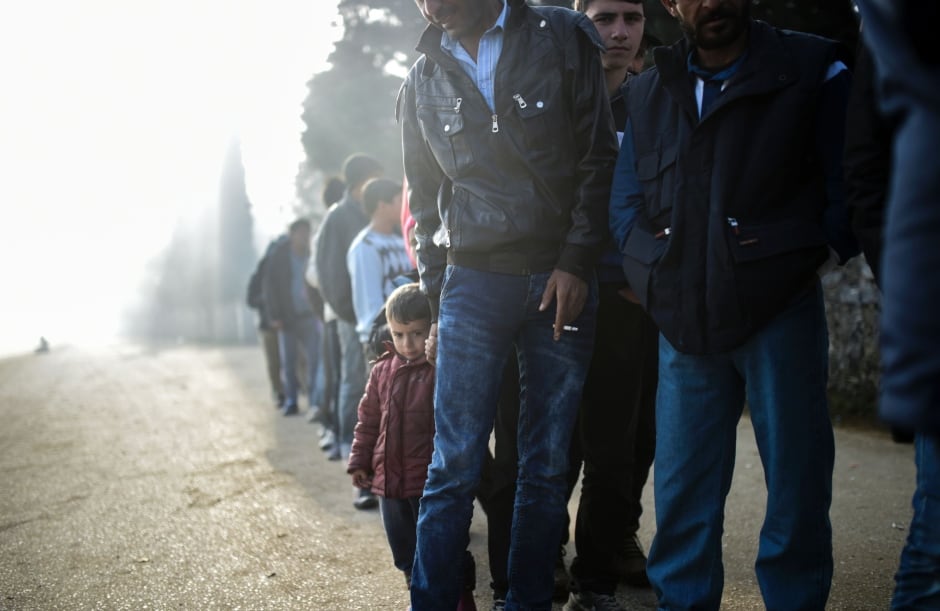 WIP Idomeni migrants trapped at Greek-Macedonian border April 5 2016