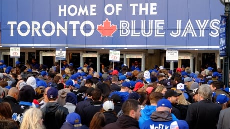 The club said that it will be donating $1 from the sale of every ticket to Monday's home game to the Red Cross. Toronto Blue Jays fans