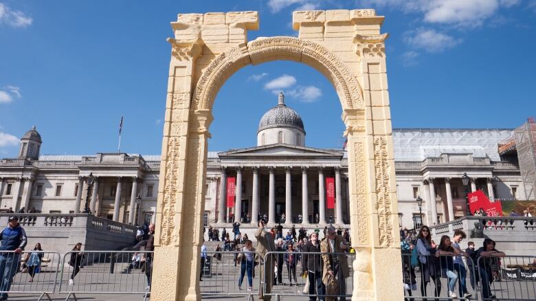 Palmyra s Triumphal Arch recreated in Trafalgar Square CBC News