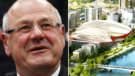 Ken King, president and CEO of the Calgary Sports and Entertainment Corporation, says the Flames will leave Calgary if the team can't strike a deal on a new arena. Ken King Calgary Next