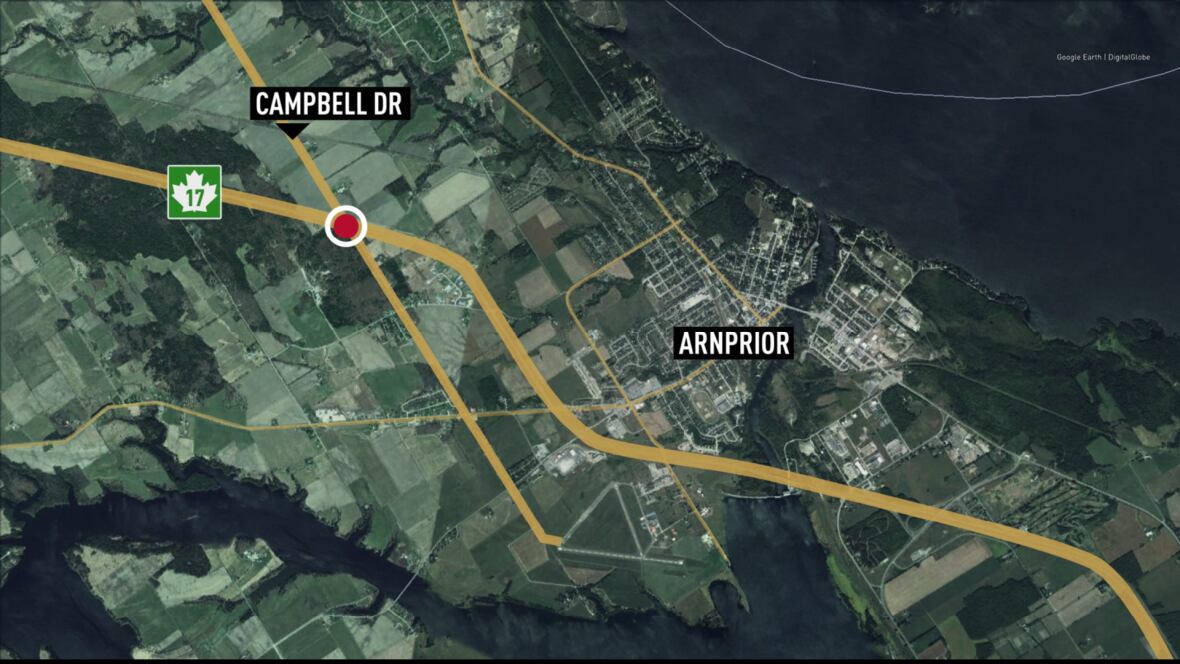 Highway 17 construction worker dead after crash near Arnprior CBC News