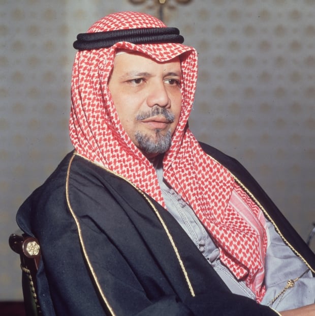Saudi Arabian oil minister Sheik Ahmed Zaki Yamani