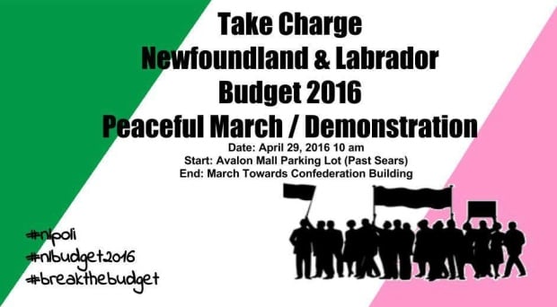 Budget 2016 protest poster
