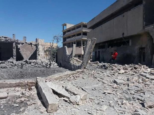 Canadian-supported clinic Aleppo Syria