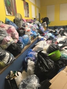 East Coasters for Fort McMurray posted this photo of donations.