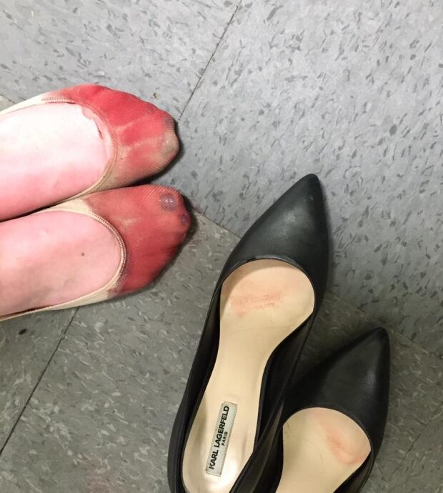 Joey's heels
