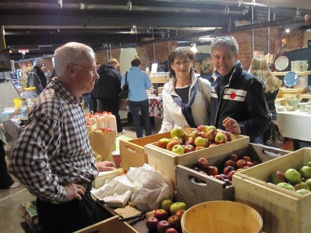 Shoppers at the Summerside Farmers' Market
