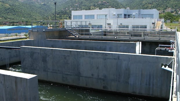 Water treatment plant in Taksebt, Algeria
