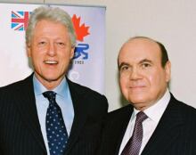 Victor Dahdaleh with Bill Clinton