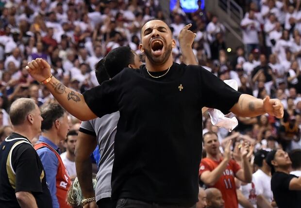 WIP NBA Playoffs Drake was at the Raptors game 4 win over Cleveland May 23 2016