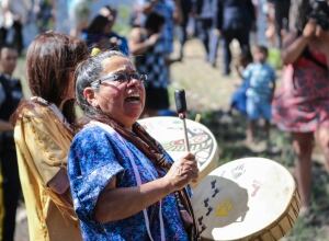 Ursula Drynock, chief of the Nicomen Indian Band