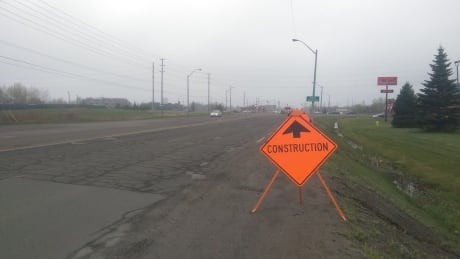 Thunder Bay's Balmoral Street placed third on CAA's 2016 worst roads in Ontario list. Balmoral Street road work