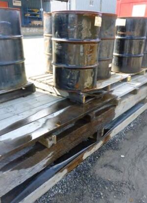 Leaking drums