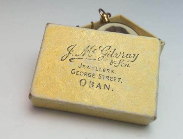 Rose gold mystery locket from Oban