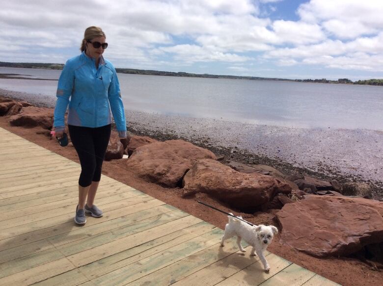 Island real estate company 'steps up' with Fitbit challenge CBC News