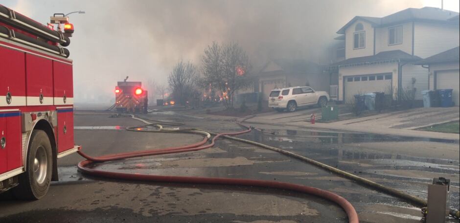 fire trucks