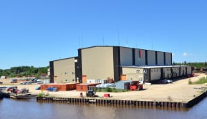 NTCL shipyard in Hay River