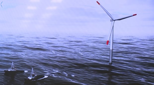 Wind farm turbine