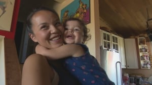 Sahaiʔa May Talbot and her mother, Shene Catholique